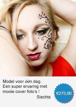 Model voor één dag fotostudio Wim Driel